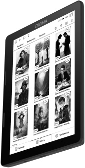 Электронная книга Digma F4 5.83" E-Ink 680x920 Touch Screen 1.2Ghz 1Gb/8Gb/SD/microSDHC/подсветка дисплея черный от магазина РЭССИ