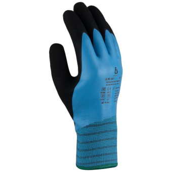 Утепленные двухслойные акриловые перчатки с начесом Jeta Safety c полным покрытием размер 10/xl JLW-601-XL от магазина РЭССИ