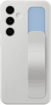 Чехол (клип-кейс) Samsung для Samsung Galaxy S24 FE Standing Grip Case S24FE серый (EF-GS721CJEGRU) от магазина РЭССИ