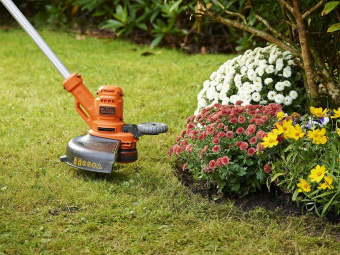 Триммер электрический Black+Decker BESTA530-QS 550Вт неразбор.штан. реж.эл.:леска от магазина РЭССИ