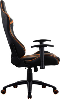 Кресло игровое Aerocool AC120 AIR-BO черный/оранжевый сиденье черный/оранжевый ПВХ/полиуретан с подголов. крестов. от магазина РЭССИ