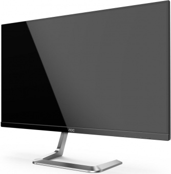 Монитор AOC 27" Style Q27T1 черный IPS LED 5ms 16:9 HDMI матовая 1300:1 350cd 178гр/178гр 2560x1440 75Hz DP 2K 3.78кг от магазина РЭССИ