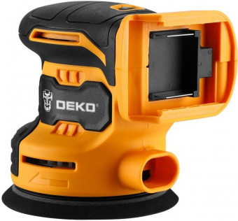 Эксцентриковая шлифовальная машина Deko DKCG20-125 от магазина РЭССИ