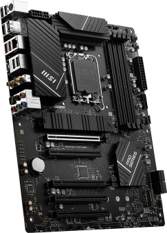 Материнская плата MSI PRO B760-P WIFI DDR4 Soc-1700 Intel B760 4xDDR4 ATX AC`97 8ch(7.1) 2.5Gg+HDMI+DP от магазина РЭССИ