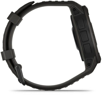 Смарт-часы Garmin Instinct 2 Solar 45мм 0.9" AMOLED корп.черный силикон рем.черный (010-02627-00) от магазина РЭССИ