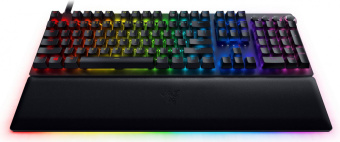 Клавиатура Razer Huntsman V2 Analog механическая черный USB Multimedia for gamer LED (подставка для запястий) от магазина РЭССИ