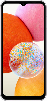 Смартфон Samsung SM-A145F Galaxy A14 64Gb 4Gb серебристый моноблок 3G 4G 2Sim 6.6" 1080x2408 Android 13 50Mpix 802.11 a/b/g/n/ac NFC GPS GSM900/1800 GSM1900 TouchSc microSD max1024Gb от магазина РЭССИ