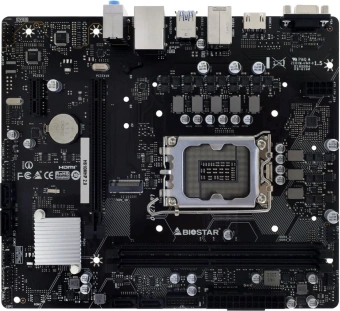 Материнская плата Biostar H610MHP 2.0 Soc-1700 Intel H610 2xDDR4 mATX AC`97 8ch(7.1) GbLAN RAID+VGA+HDMI от магазина РЭССИ