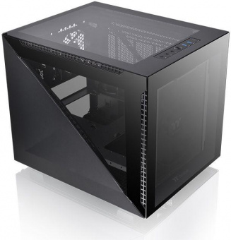 Корпус Thermaltake Divider 200 TG черный без БП mATX 6x120mm 3x140mm 2xUSB3.0 1xUSB3.1 audio bott PSU от магазина РЭССИ
