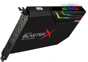 Звуковая карта Creative PCI-E BlasterX AE-5 Plus (BlasterX Acoustic Engine) 5.1 Ret от магазина РЭССИ