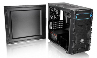 Корпус Thermaltake Versa H13 черный без БП mATX 4x120mm 1xUSB2.0 1xUSB3.0 audio bott PSU от магазина РЭССИ