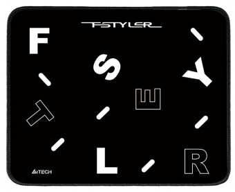 Коврик для мыши A4Tech FStyler FP25 Мини черный/белый 250x200x2мм от магазина РЭССИ