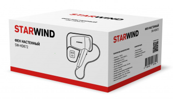 Фен Starwind SW-HD872 1100Вт белый от магазина РЭССИ