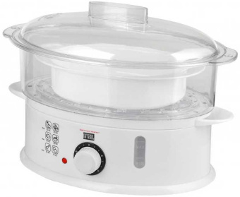 Пароварка GFGril GFS-5MPP 3ярус. 800Вт белый/белый от магазина РЭССИ