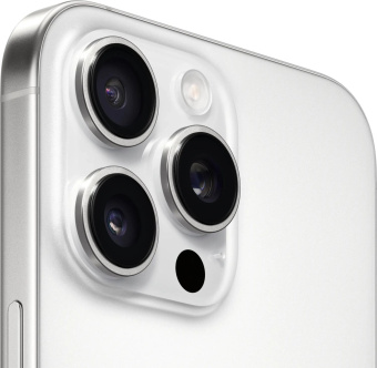 Смартфон Apple A3297 iPhone 16 Pro Max 512Gb белый титан моноблок 3G 4G 2Sim 6.9" 1320x2868 iOS 18 48Mpix 802.11 a/b/g/n/ac/ax/be NFC GPS Protect от магазина РЭССИ