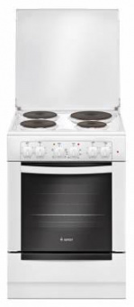 Плита Электрическая Gefest ЭП Н Д 6140-01 белый эмаль (металлическая крышка) от магазина РЭССИ