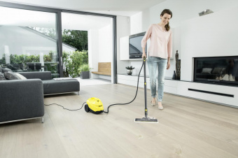 Пароочиститель напольный Karcher EasyFix SC 3 1900Вт желтый/черный от магазина РЭССИ