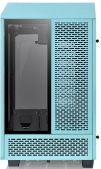 Корпус Thermaltake The Tower 100 Turquoise бирюзовый без БП miniITX 1x120mm 3x140mm 2xUSB3.0 audio bott PSU от магазина РЭССИ