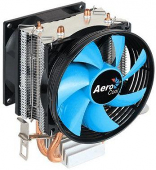 Устройство охлаждения(кулер) Aerocool Verkho 2 Dual Soc-AM4/1151/1200/2066 4-pin 15-25dB Al+Cu 120W 370gr Ret от магазина РЭССИ