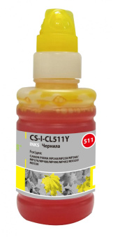 Чернила Cactus CS-I-CL511Y желтый 100мл для Canon Pixma MP240/MP250/MP260/MP270/MP480 от магазина РЭССИ