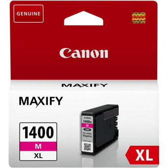 Картридж струйный Canon PGI-1400XLM 9203B001 пурпурный (1200стр.) для Canon Maxify МВ2040/2340 от магазина РЭССИ