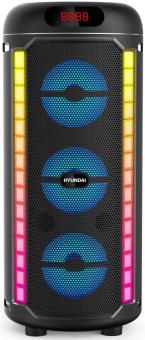 Минисистема Hyundai H-MC1221 черный 15Вт FM USB BT SD/MMC от магазина РЭССИ