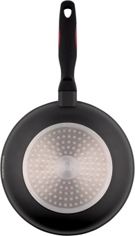 Сковорода Rondell Perfect RDA-1560 круглая 26см покрытие: Xylan Plus ручка несъемная (без крышки) черный от магазина РЭССИ