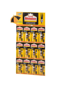Клей Момент Супер водостойкий (3г) BL12 от магазина РЭССИ