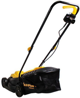 Газонокосилка роторная Champion EM3411 1000Вт от магазина РЭССИ