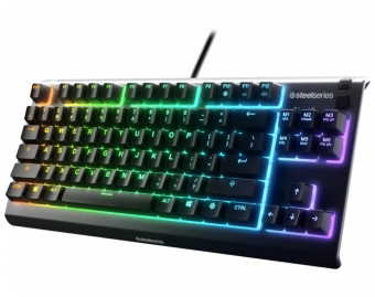 Клавиатура Steelseries Apex 3 TKL RU черный USB for gamer LED (64817) от магазина РЭССИ