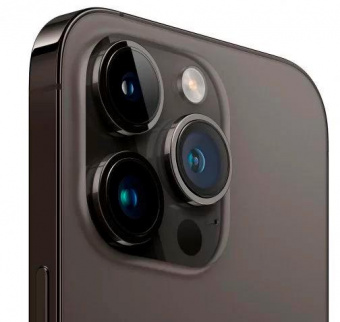 Смартфон Apple A2889 iPhone 14 Pro 128Gb 6Gb черный космос моноблок 3G 4G 1Sim 6.1" 1179x2556 iOS 16 48Mpix 802.11 a/b/g/n/ac/ax NFC GPS GSM900/1800 GSM1900 TouchSc Protect от магазина РЭССИ