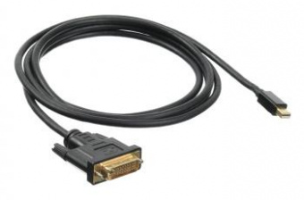 Кабель аудио-видео Buro 1.1v miniDisplayport (m)/DVI-D (Dual Link) (m) 2м. Позолоченные контакты черный (BHP MDPP-DVI-2) от магазина РЭССИ