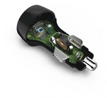 Автомобильное зар./устр. Hama H-210569 1.67A+3A+2.22A PD универсальное черный (00210569) от магазина РЭССИ