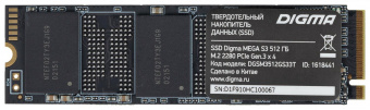 Накопитель SSD Digma PCI-E 3.0 x4 512Gb DGSM3512GS33T Mega S3 M.2 2280 от магазина РЭССИ