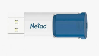 Флеш Диск Netac 512Gb U182 NT03U182N-512G-30BL USB3.0 синий/белый от магазина РЭССИ