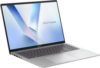 Ноутбук Asus VivoBook 16 M1607KA-MB037 Ryzen AI 5 340 16Gb SSD512Gb AMD Radeon 840M 16" IPS WUXGA (1920x1200) без ОС silver WiFi BT Cam (90NB15F2-M001C0) от магазина РЭССИ