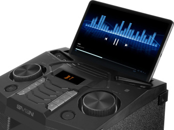 Колонка порт. Sven АС PS-1500 черный 500W 1.0 BT/3.5Jack 10м от магазина РЭССИ