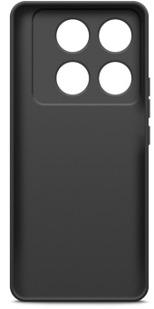 Чехол (клип-кейс) BoraSCO для Infinix Note 40 Pro Silicone Case черный (73181) от магазина РЭССИ