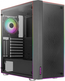 Корпус Aerocool Skribble черный без БП ATX 3x120mm 4x140mm 2xUSB3.0 audio bott PSU от магазина РЭССИ