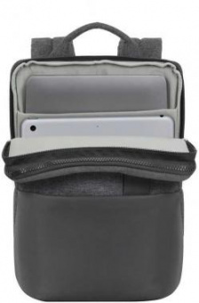 Рюкзак для ноутбука 13.3" Riva 8825 черный полиуретан/полиэстер от магазина РЭССИ