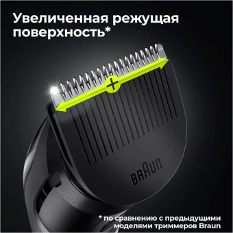 Триммер Braun 5 MGK5355 черный (насадок в компл:5шт) от магазина РЭССИ