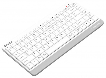 Клавиатура A4Tech Fstyler FBK11 белый/серый USB беспроводная BT/Radio slim (FBK11 WHITE) от магазина РЭССИ