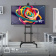 Стойка для телевизора Onkron TS1891 черный 50"-90" макс.100кг напольный мобильный от магазина РЭССИ