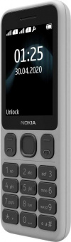 Мобильный телефон Nokia 125 белый моноблок 2Sim 2.4" 240x320 Series 30+ GSM900/1800 FM от магазина РЭССИ
