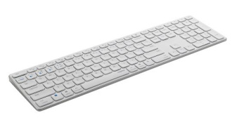 Клавиатура Rapoo E9800M белый USB беспроводная BT/Radio slim Multimedia для ноутбука (14518) от магазина РЭССИ