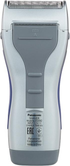 Бритва сетчатая Panasonic ES3042 реж.эл.:1 питан.:аккум. серебристый/синий от магазина РЭССИ