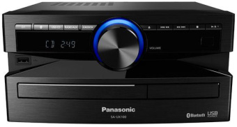 Минисистема Panasonic SC-UX100E-K черный 300Вт CD CDRW FM USB BT от магазина РЭССИ