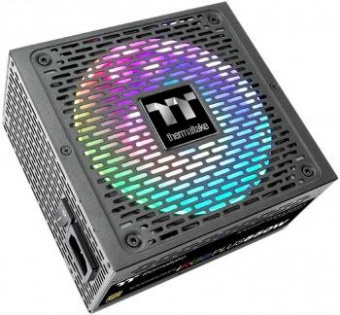 Блок питания Thermaltake ATX 850W Toughpower iRGB Plus 80+ gold (24+4+4pin) APFC 140mm fan color LED 12xSATA Cab Manag RTL от магазина РЭССИ
