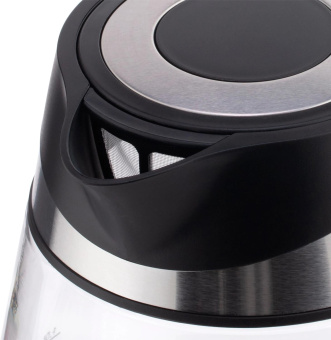 Чайник электрический Vitek VT-1177 1.7л. 2200Вт серебристый корпус: стекло/металл/пластик от магазина РЭССИ