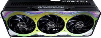 Видеокарта Palit PCI-E RTX5090 GAMEROCK OC NVIDIA GeForce RTX 5090 32Gb 512bit GDDR7 2017/28000 HDMIx1 DPx3 HDCP Ret от магазина РЭССИ